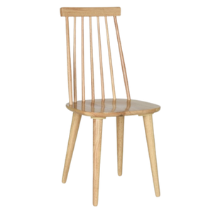 Chaises de salle à manger de restaurant de style japonais meubles d'intérieur extérieurs de bonne qualité chaises de salle à manger sans bras naturelles à vendre - Product Image 3