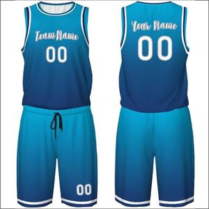Uniforme de baloncesto antibacteriano transpirable Unisex personalizado último diseño de malla impresa sublimada conjunto de ropa de juego de equipo de talla grande - Product Image 1