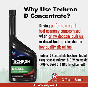 Nettoyant de système de carburant haute performance Chevron Techron D concentré 2KG/473ML et lubrifiant moteur fabriqué aux États-Unis - Product Image 3