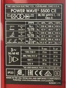 Soudeuse diesel Lincoln Electric Vantage 575 reconditionnée - Product Image 6