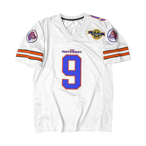 Camiseta de fútbol XL personalizada para hombre con nombre de equipo y logotipo de número estilo liso y servicio OEM disponible - Product Image 2