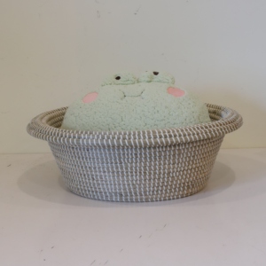 Cestas de Almacenamiento Cuadradas de Mimbre Natural - Decoración Ecológica de Lujo Multiusos para Cocina y Sala de Estar - Product Image 2