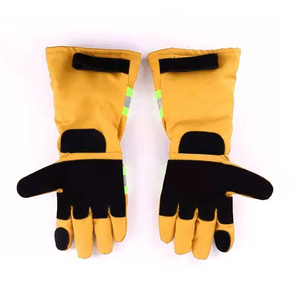 Gants de soudage doux et confortables à usage quotidien haute visibilité Nouveau produit tendance Logo personnalisé Gants de travail de soudeur en cuir de vachette - Product Image 5
