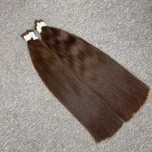 Extensiones de cabello humano de calidad superior, cabello virgen natural sin procesar, cutícula alineada, compra al por mayor para obtener descuento - Product Image 4