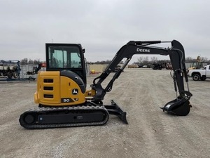 ซื้อของใหม่ | รถขุดขนาดเล็กมือสอง John Deere 50 P-Tier แบบตีนตะขาบ 5 ตัน พร้อมบุ้งกี๋ขนาด 4 เมตร สำหรับงานก่อสร้าง ประหยัดน้ำมัน พร้อมจัดส่ง - Product Image 2