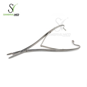 Porte-aiguille en acier inoxydable TC Gold Mathieu-Olsen 20 cm/7,9 po certifié ISO13485 pour usage chirurgical orthopédique - Product Image 5