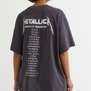 Camiseta de manga corta 100% algodón básico liso en blanco logotipo personalizado impresión redondo cuello redondo verano Mujer camiseta - Product Image 5