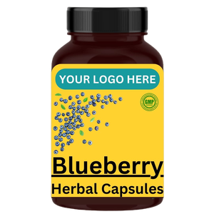 Capsules de myrtilles personnalisées à base de plantes Blue Berry personnalisation disponibles capsules de myrtille avec étiquetage privé - Product Image 1