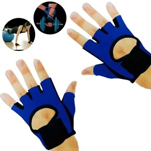 Accesorios de fitness personalizados Guantes de entrenamiento de dedos para levantamiento de pesas Diseño cómodo duradero para gimnasio y sesiones de entrenamiento - Product Image 1
