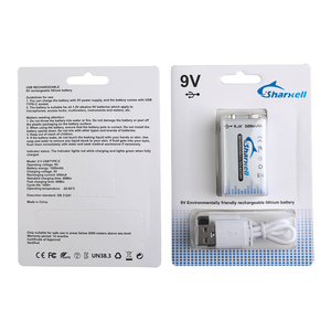 Batteria USB più popolare Best Seller batteria a secco batteria ricaricabile agli ioni di litio 9V per multimetro - Product Image 4