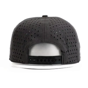Gorra de Golf Personalizada de 6 Paneles con Orificios Cortados con Láser, Deportiva, Impermeable, Ligeramente Curvada, de Alto Rendimiento, Venta al Por Mayor - Product Image 3