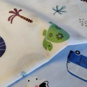 ผ้าฝ้ายหวี 100% ผ้าสองชั้นพิมพ์ลาย ทอแบบเรียบ สำหรับชุดเด็กทารก ของใช้ในบ้าน เสื้อผ้า งานฝีมือ ผ้าสำหรับเช็ดน้ำลาย - Product Image 4
