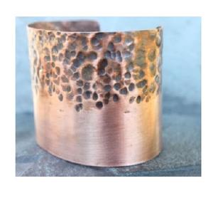 Pulsera de cobre unisex, brazalete de mano magnético con estrella Vintage para artritis y alivio del túnel carpiano, regalo perfecto para unisex - Product Image 3