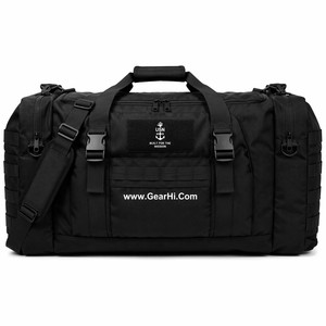 Bolsa de Equipo Naval Reforzada y Resistente, 1000D, Impermeable, Nailon Cordura con Revestimiento de PU, Sistema MOLLE Cortado con Láser, Reforzada Doble - Product Image 1