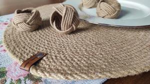 Porte-serviettes en rotin simple pour la mise en place quotidienne de la table à manger et la décoration de la cuisine à domicile avec un style naturel tissé à la main en provenance d'Inde - Product Image 4