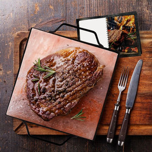 Sel rose de l'Himalaya de qualité supérieure du fournisseur direct d'usine dalle de cuisson carreaux sculptés dalles pour usage de cuisine en gros - Product Image 2