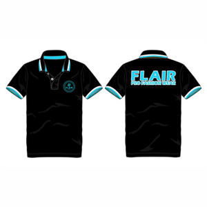 Offre Spéciale hommes 100% coton pour Polo T-Shirt personnalisé bonne qualité couleur unie Style décontracté motif 180g tissu poids avant - Product Image 2