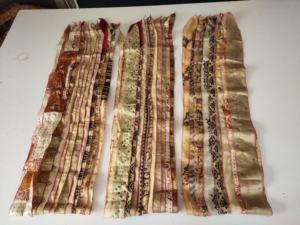 ผ้าพันคอผ้าไหมยาวแบบกลับด้านได้มีแถบผ้านุ่มน้ำหนักเบาสีสันสดใสเหมาะสำหรับทุกฤดูกาล - Product Image 3