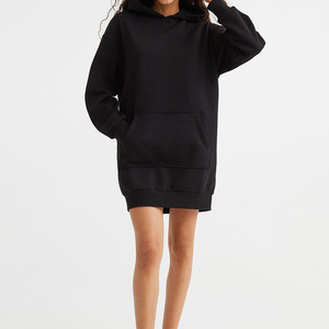 Sweat-shirts pour femmes de haute qualité, personnalisés, 100% coton, sweat-shirt uni surdimensionné pour femmes - Product Image 1