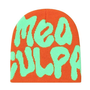 Gorro de punto suave, gorro cálido de invierno personalizado, ajuste ajustable para hombres y mujeres, moda para exteriores, ropa de calle cómoda - Product Image 2