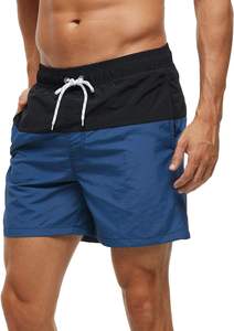 Traje de baño de playa informal de verano de secado rápido para hombre con pantalones cortos de playa forrados de malla con estampado frontal con bolsillos 1 piezaDDP envío - Product Image 6