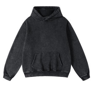 Fabricants de sweats à capuche zippés avec logo personnalisé Sweat à capuche zippé en éponge française épais surdimensionné 400gsm pour hommes - Product Image 5