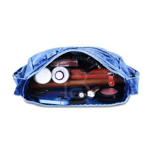 Sac à main en jean avec logo personnalisé, vêtements décontractés, léger, écologique, sac fourre-tout en jean pour femmes - Product Image 4