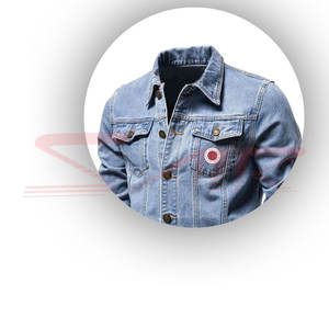 Chaqueta de lona clásica personalizada para hombre, impermeable, cortavientos, transpirable, con cuello alto, múltiples bolsillos, tallas grandes, venta al por mayor - Product Image 3