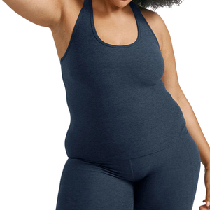 Débardeurs de yoga grande taille sans soutien-gorge, sans manches, extensibles, vêtements de sport actifs, entraînement de remise en forme, vêtements de sport pour femmes - Product Image 5