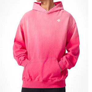 Sweat à capuche délavé à l'acide lourd de haute qualité 100% sweat à capuche en coton conception personnalisée unisexe sweats à capuche délavés à l'acide pour hommes - Product Image 1