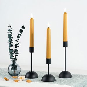 <b>Cheap</b> Metal in Iron Wedding Decorative Candlesticks Stand Metal Black Luxury <b>Candle</b> Holder for Home Decoration <b>Candle</b> Mold - Product Image 2
