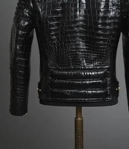 Chaqueta de cuero para hombre disponible al por mayor, chaqueta de cuero antiarrugas de tendencia superior cómoda transpirable totalmente personalizada para hombre - Product Image 4