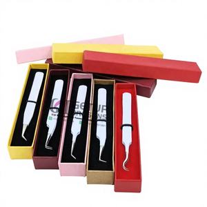 แหนบดัดขนตา GETUP BROSONS IMPEX รุ่น Professional คุณภาพสูง ทนทาน ผลิตจากสแตนเลสสตีลโค้งสองด้าน 90 องศา เคลือบสีขาว - Product Image 1