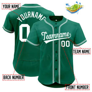 Entrega Rápida, Camisetas de Béisbol con Impresión Personalizada, Camisetas Azules Lisas, 100% Poliéster, Secado Rápido, Transpirables, Antibacterianas, Económicas para Adultos - Product Image 2