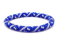 Perles de verre du Népal faites à la main, de haute qualité, durables, décontractées, tendance, avec fils de coton et pierres semi-précieuses, unisexe, taille 7-7.5 – Meilleures ventes en gros