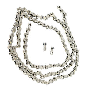 Cadena de <span class=keywords><strong>bicicleta</strong></span> Piezas de <span class=keywords><strong>bicicleta</strong></span> 114L 116L Cadena de rodillos de ciclo de cadena - Product Image 1