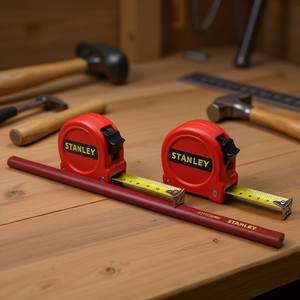 For Stanley Carpenter's Pencil Set 72-Piece Tape <b>Measures</b> Essential <b>Tool</b> for Precision Work - Product Image 3