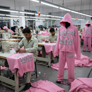 Chándal Deportivo Rexfit para Hombre con Cierre, Impresión DTG, Precio Bajo Directo de Fábrica, Chándal Personalizado de Alto Impacto para Ropa Urbana - Product Image 6