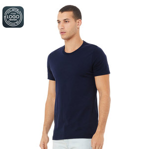 T-shirts unisexes en coton 100% en gros, t-shirts vierges pour le sport, impression unie, coupe ajustée, OEM, t-shirt personnalisé - Product Image 5