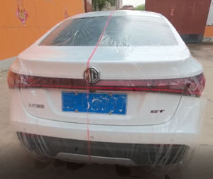 Одноразовый Прозрачный чехол для одежды автомобиля, пыленепроницаемый непромокаемый прозрачный пыленепроницаемый пластиковый полиэтиленовый чехол для автомобиля - Product Image 2