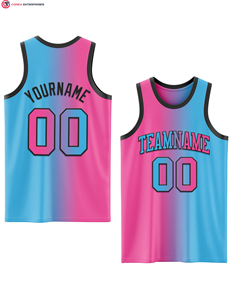 Vêtements de basket-ball réversibles à séchage direct des fabricants, uniformes pour filles, maillots de basket-ball en maille bleu marine et blanc personnalisés pour jeunes - Product Image 1
