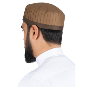 Nueva fe en la moda Namaz Topi Omani Namaz Topi Kufi sombreros Barkati Topi hombres islámicos elegante omaní oración gorra crochet Islámica - Product Image 3