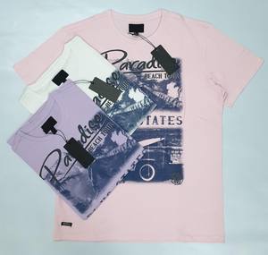 เสื้อยืดพิมพ์ลายลําลองผู้ชายคุณภาพระดับพรีเมียมคอกลมผ้าฝ้าย 100% เสื้อยืดฤดูร้อนป้ายแบรนด์ที่กําหนดเอง - Product Image 6