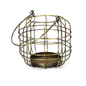 Handmade Classic <b>Black</b> & Copper Metal Wire <b>Lantern</b> Hanging Decor for Home Birthday Occasions Multi-Purpose <b>Candle</b> Holders Jars - Product Image 5