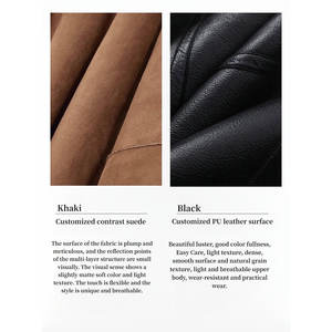 เสื้อแจ็คเก็ตขนแกะแบบกลับด้านได้ รุ่น August Night ทำจากขนสัตว์ผสมหนังเทียม แต่งปกขนสัตว์ ผ้าหนังกลับสำหรับฤดูหนาว - Product Image 4