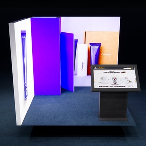 Stand <span class=keywords><strong>de</strong></span> Exhibición Cosmética <span class=keywords><strong>de</strong></span> 10x10 pies, Stand <span class=keywords><strong>de</strong></span> Exhibición <span class=keywords><strong>de</strong></span> Belleza para Ferias Comerciales, Stand <span class=keywords><strong>de</strong></span> Exhibición con Iluminación LED - Product Image 3