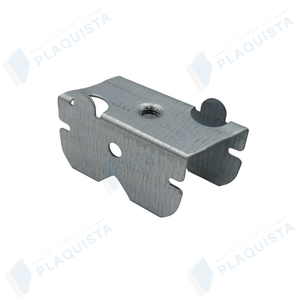 Horquilla Colgante Oblicua con Patillas M6 45-47mm Promofix Caja de 100 - Product Image 1
