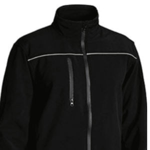 Meilleur modèle Vestes softshell à manches longues pour homme Vêtements de ville de haute qualité Veste softshell imperméable à deux poches poitrine sur mesure - Product Image 2