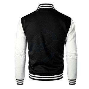 Blouson Teddy Homme Personnalisé en Mélange de Laine Respirant Coupe-Vent à Col Montant – Collection Hiver – Service OEM – Vente en Gros - Product Image 3