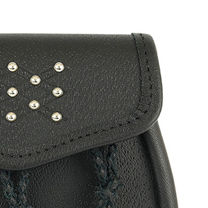 Sporran de Cuero Negro de Alta Calidad, Personalizado al por Mayor, Cuero Genuino de Primera Calidad, el Mejor Material, Accesorios para Kilt Escocés - Product Image 4